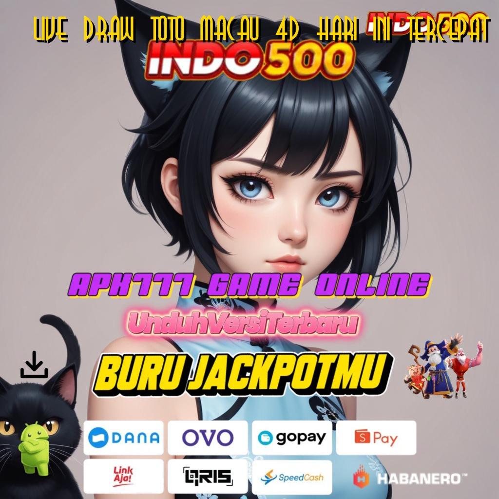 LIVE DRAW TOTO MACAU 4D HARI INI TERCEPAT 🥇 Sensasinya Rasakan Game Slot Dengan Hadiah Uang Nyata