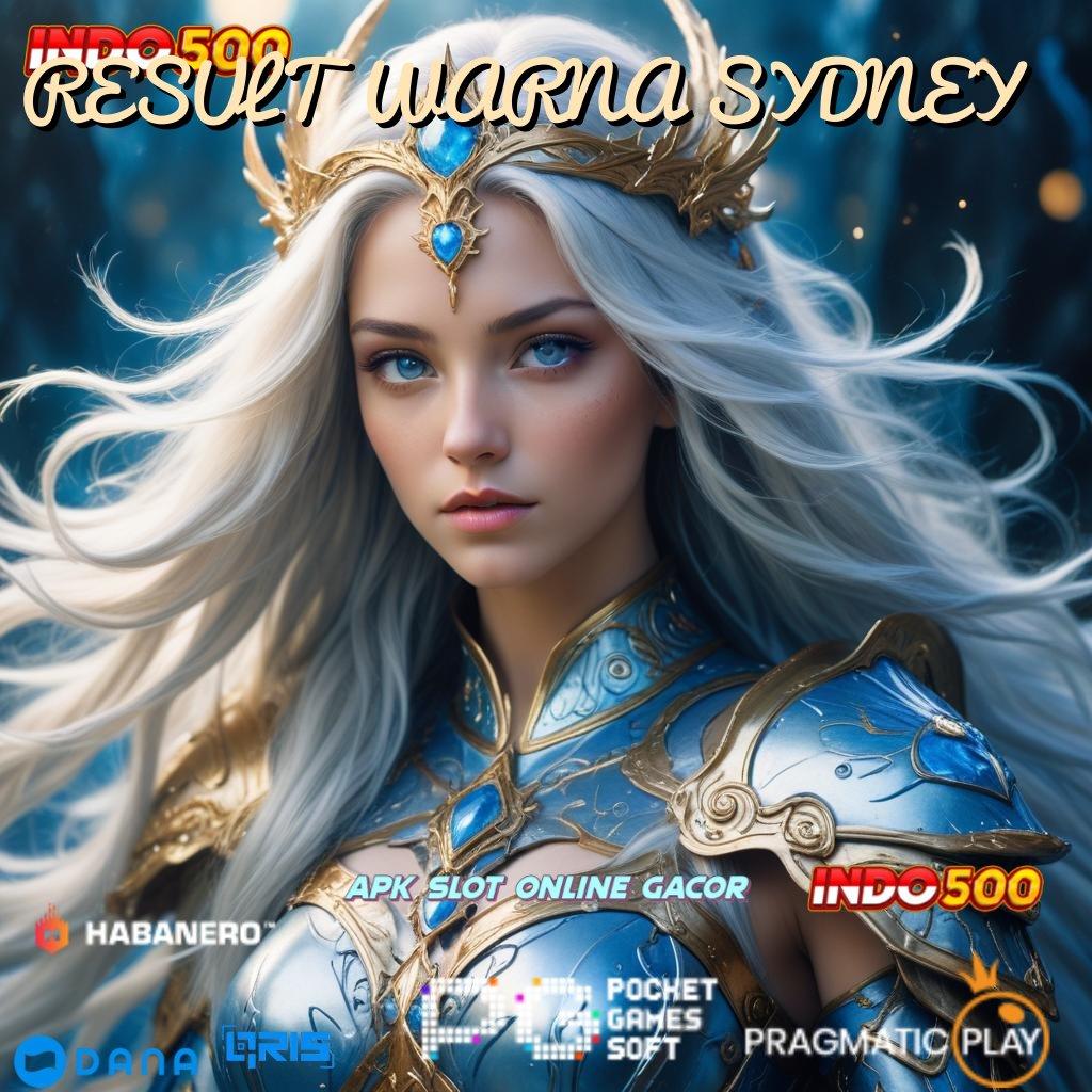 RESULT WARNA SYDNEY 🎮 mesin sultan auto cuan rilis terbaru