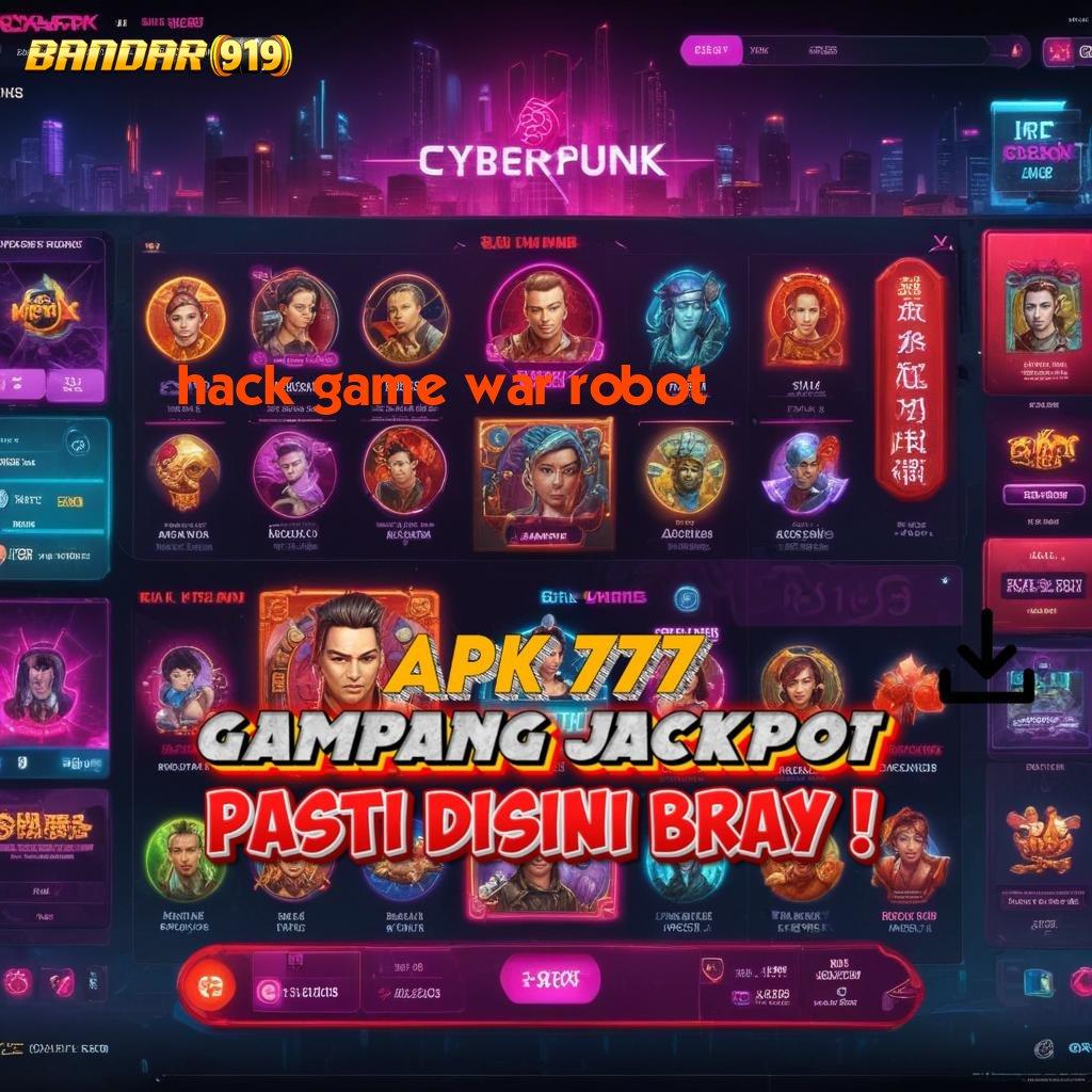 HACK GAME WAR ROBOT ✔ tekun slot sosial juara stabil