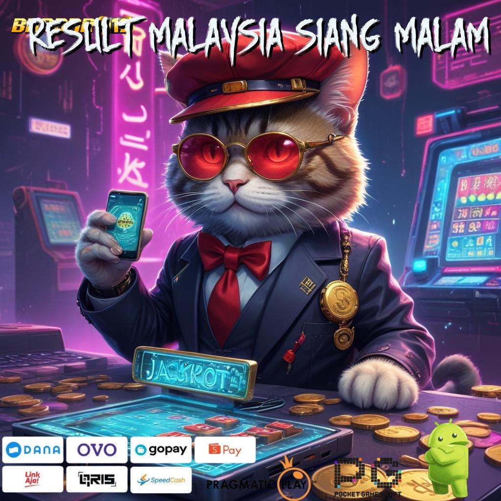 RESULT MALAYSIA SIANG MALAM : interface bidang lingkup layanan pelat