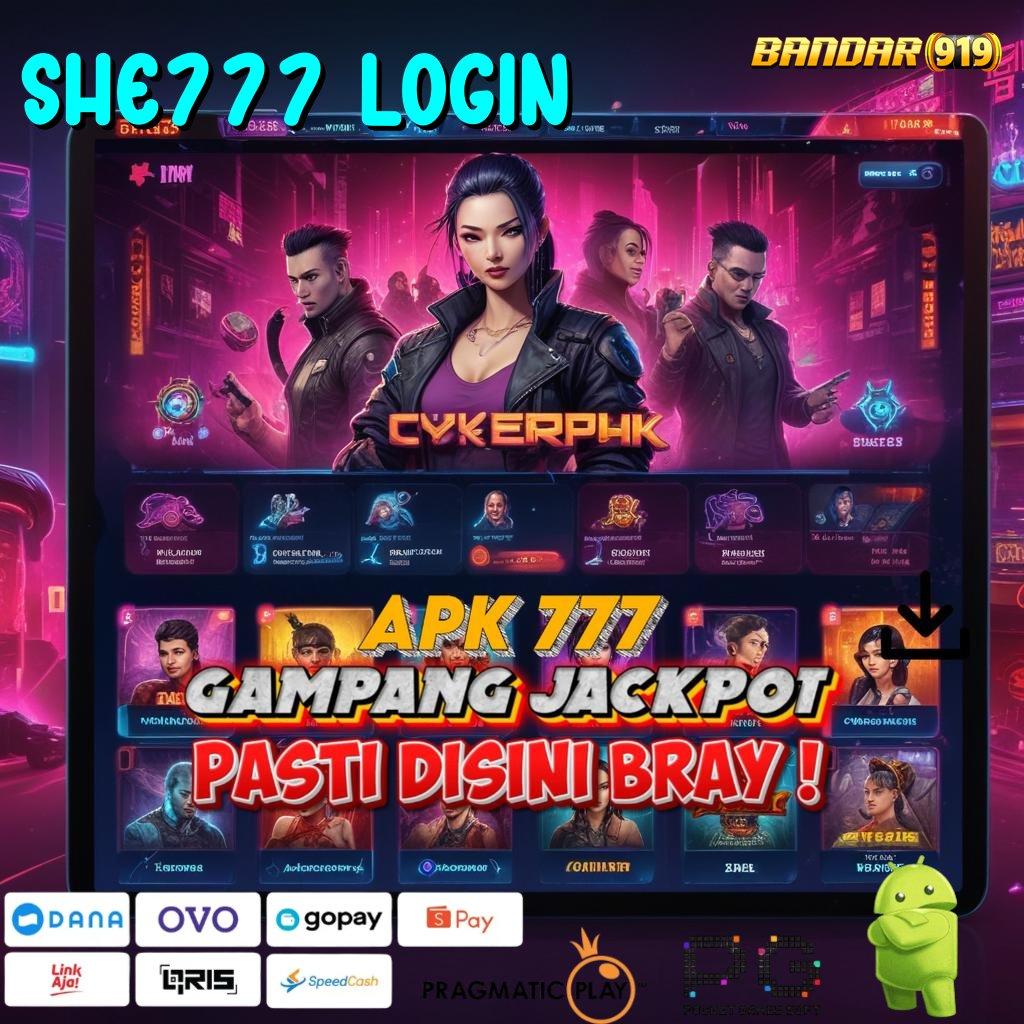 SHE777 LOGIN | pertumbuhan ganda