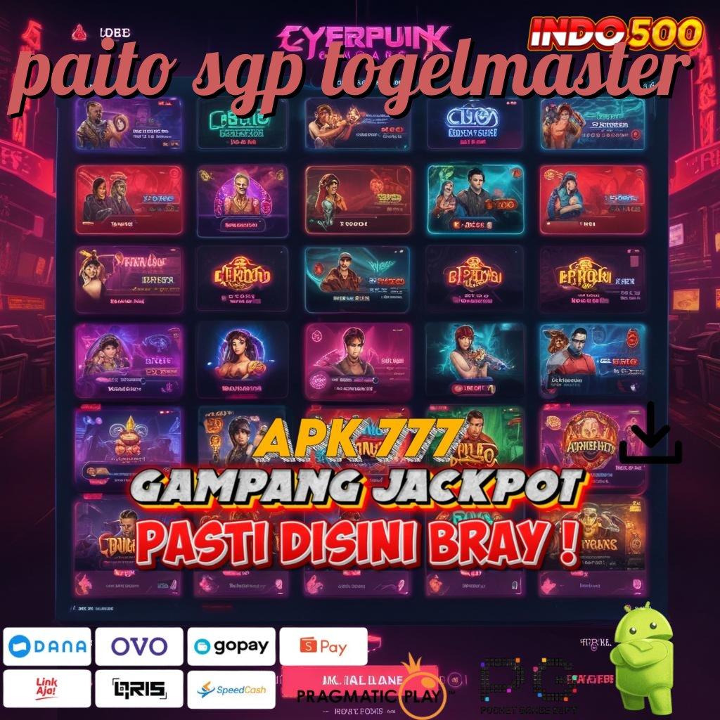 PAITO SGP TOGELMASTER Aplikasi Terbaik Untuk Spin Dinamis