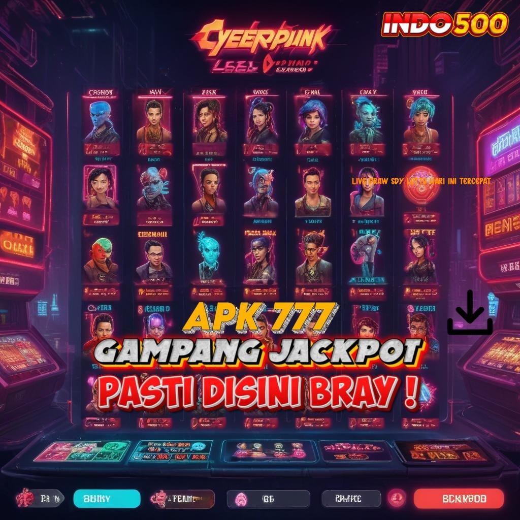 LIVE DRAW SDY LOTTO HARI INI TERCEPAT | menghadirkan mesin baru langsung menang cepat