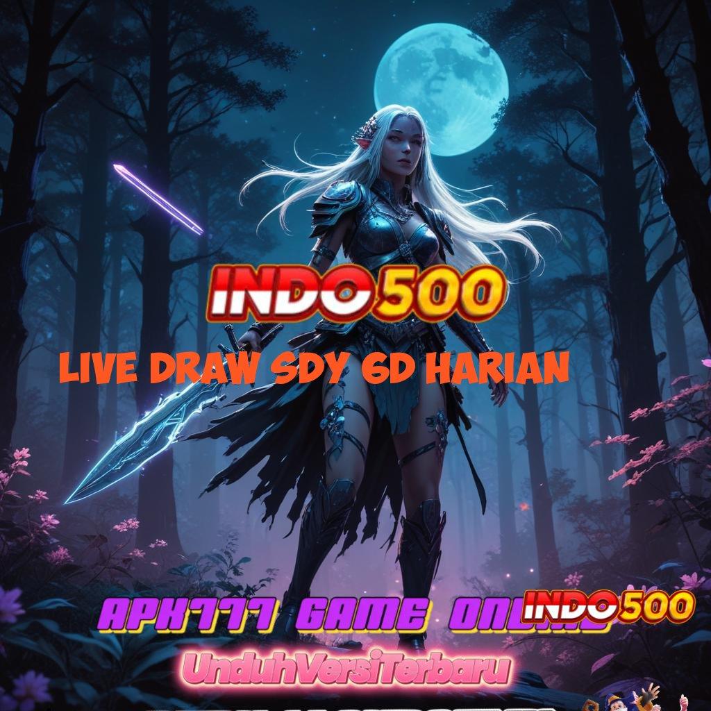 LIVE DRAW SDY 6D HARIAN ✨ kait informasi bonus masif untuk pemula