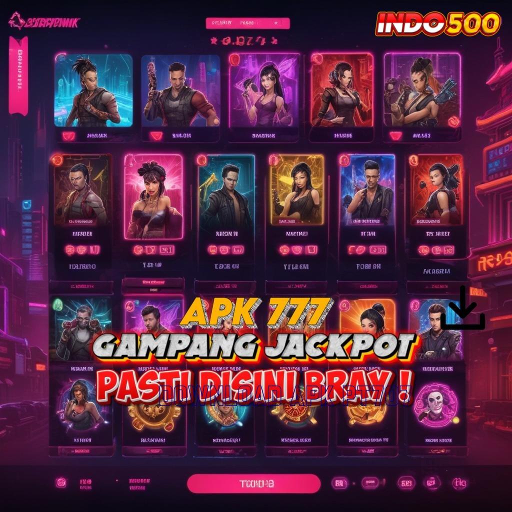 DOWNLOAD APK PT707 berpeluang besar slot langsung kaya instan