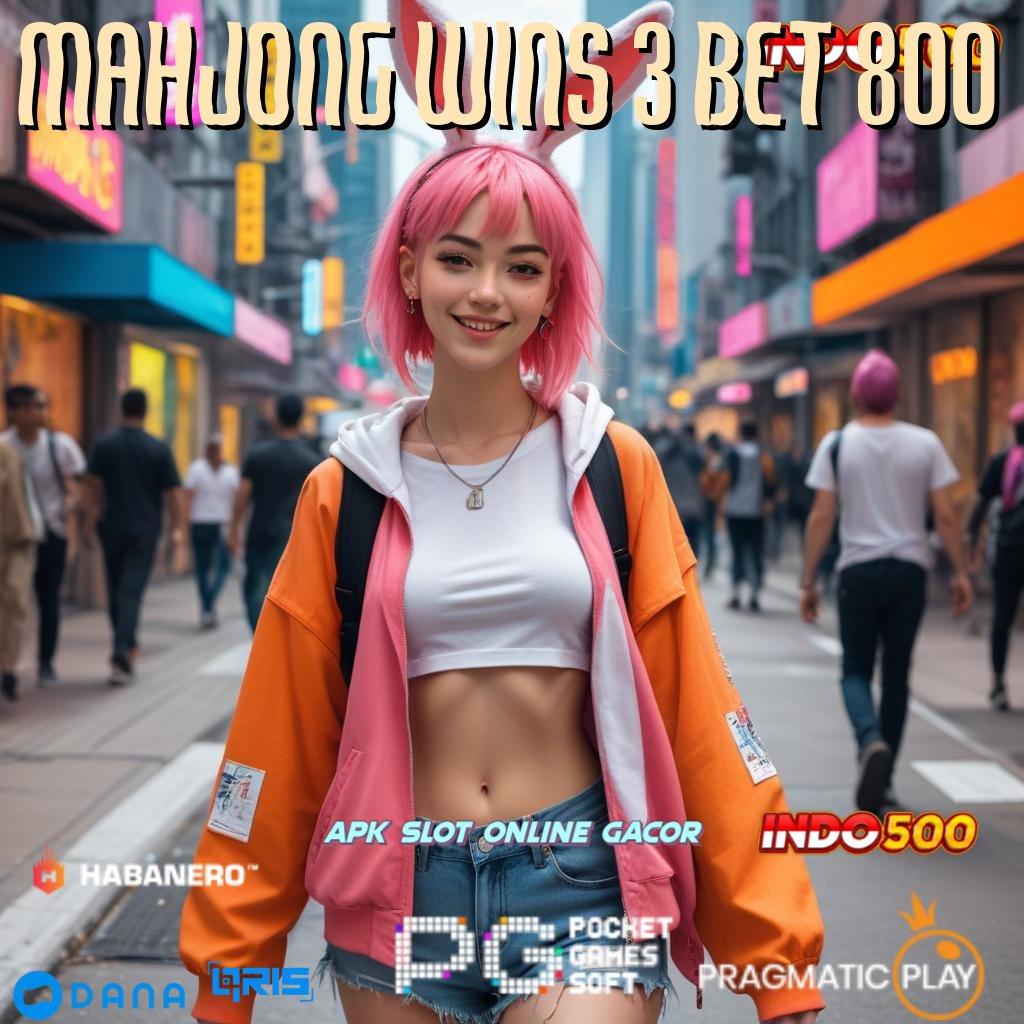 Mahjong Wins 3 Bet 800