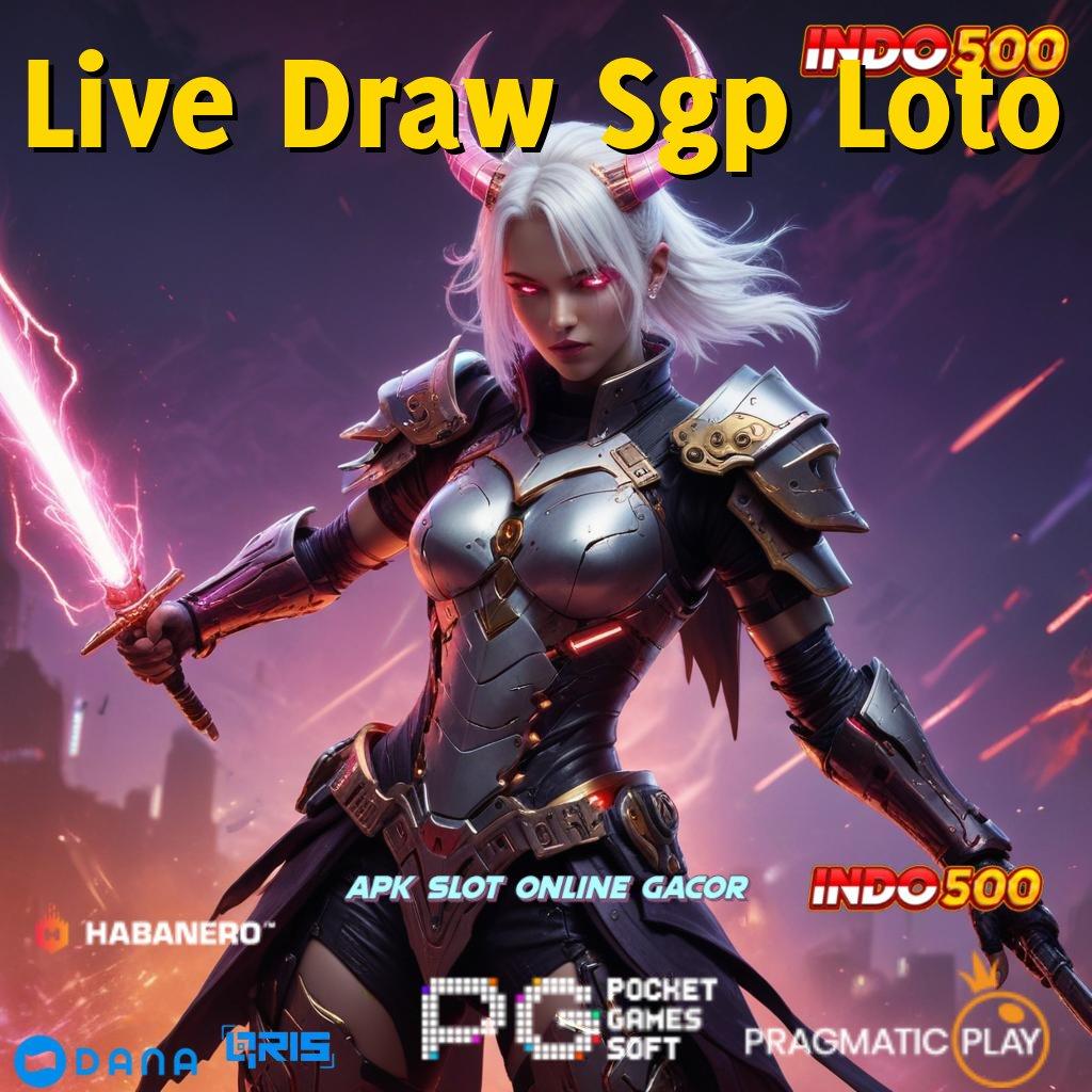 Live Draw Sgp Loto