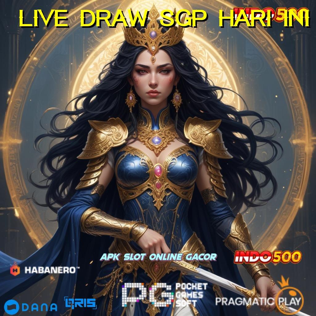 Live Draw Sgp Hari Ini