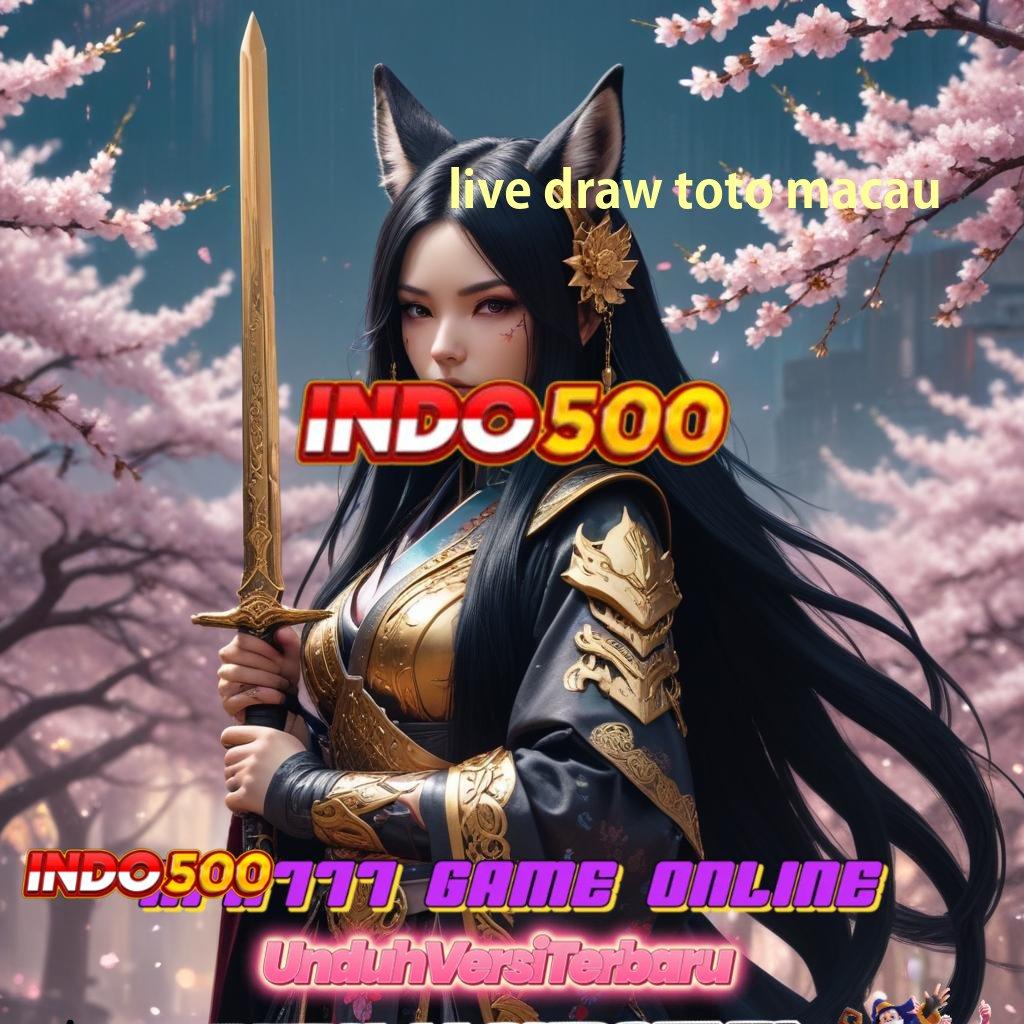 LIVE DRAW TOTO MACAU 👉 Slot Gacor Anti Rugi dengan Cuan Stabil Setiap Hari