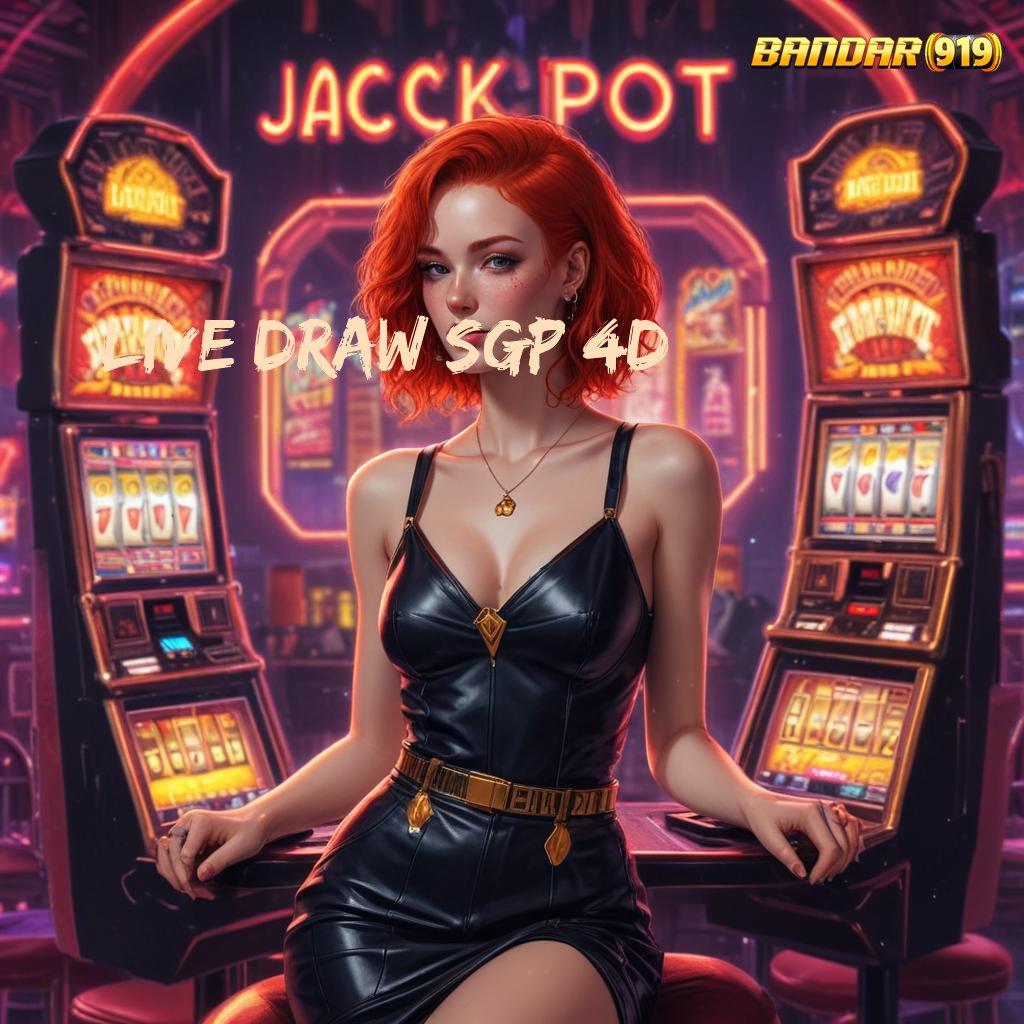 LIVE DRAW SGP 4D → Tengokkanlah Scatter Auto untuk Untung Stabil