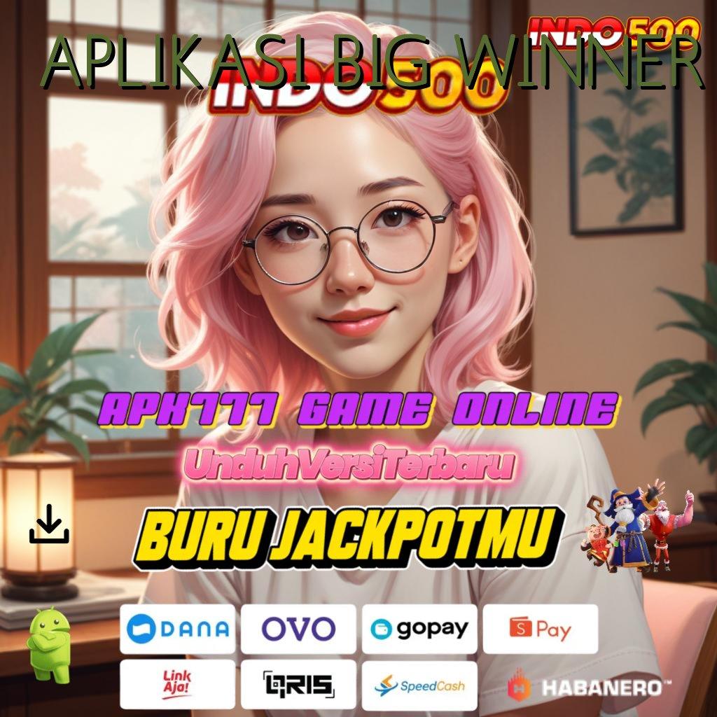 APLIKASI BIG WINNER → ruang penyimpanan android kecepatan pengantar digital hubungan jaringan