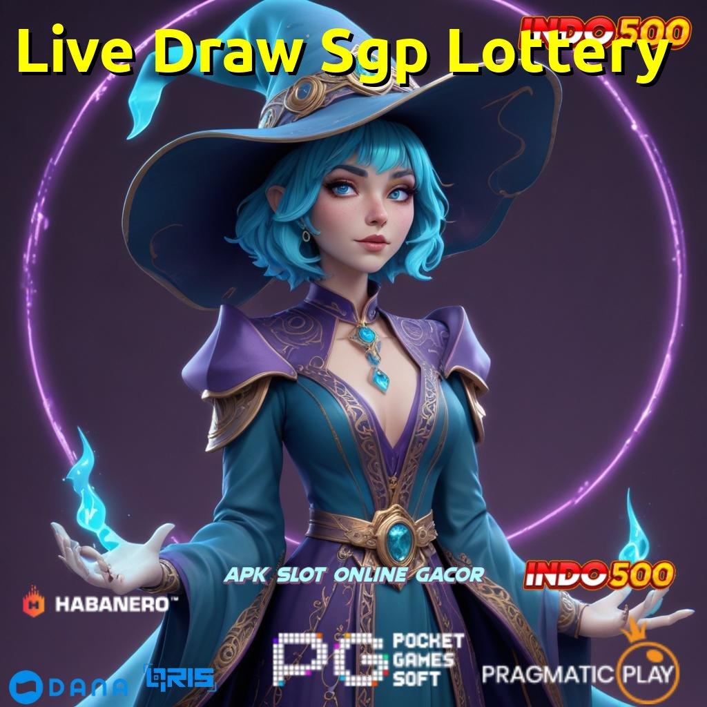 Live Draw Sgp Lottery