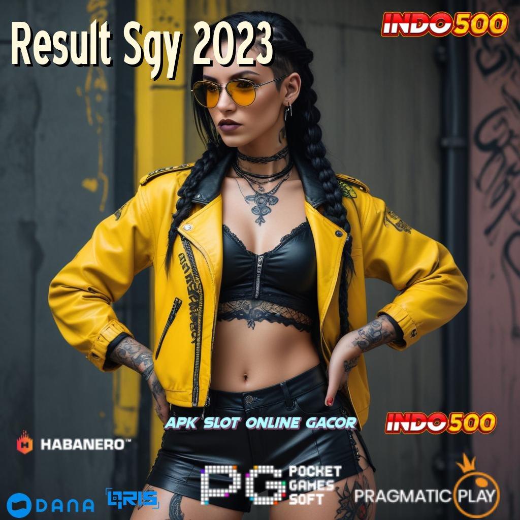 Result Sgy 2023