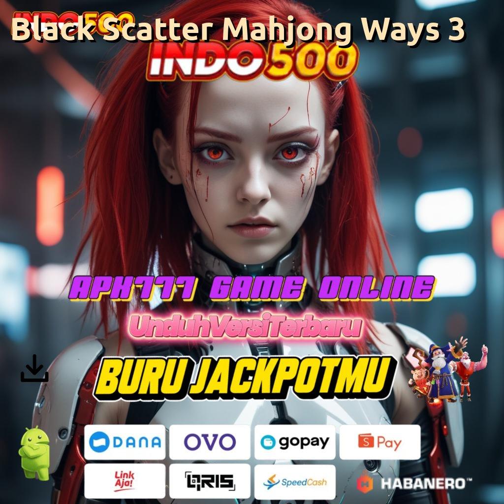 Black Scatter Mahjong Ways 3