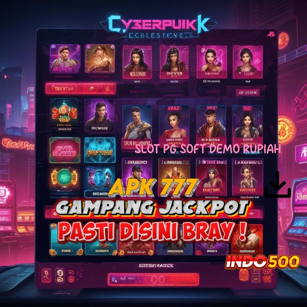 SLOT PG SOFT DEMO RUPIAH ⚌ sukses gampang langkah untung cepat