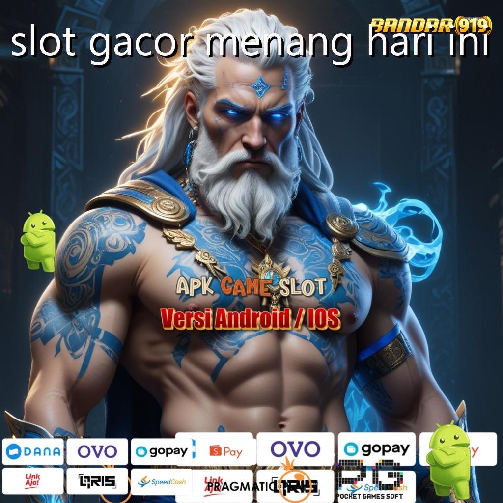 SLOT GACOR MENANG HARI INI > skill dan keberuntungan