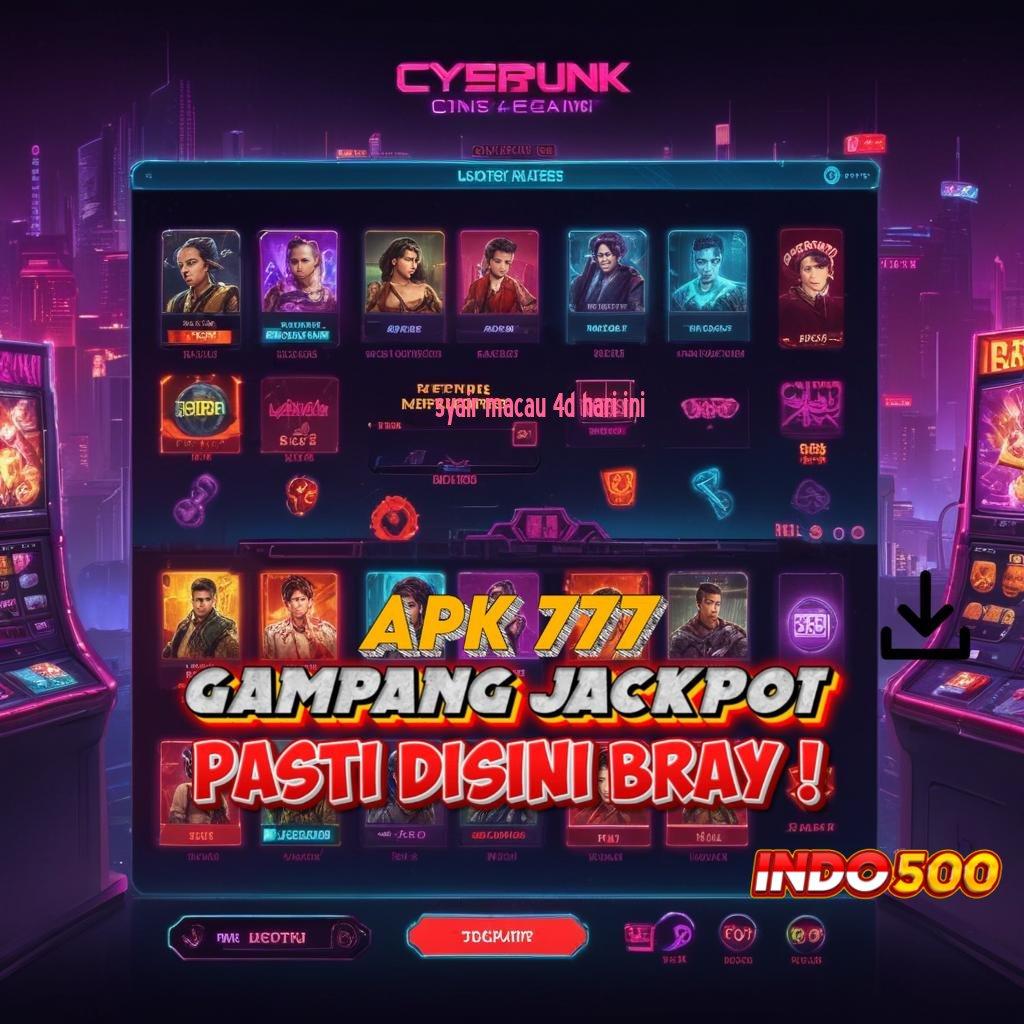 SYAIR MACAU 4D HARI INI 🔎 Anti Lose Slot Gacor Apk 777 Versi Terbaru iOS Android