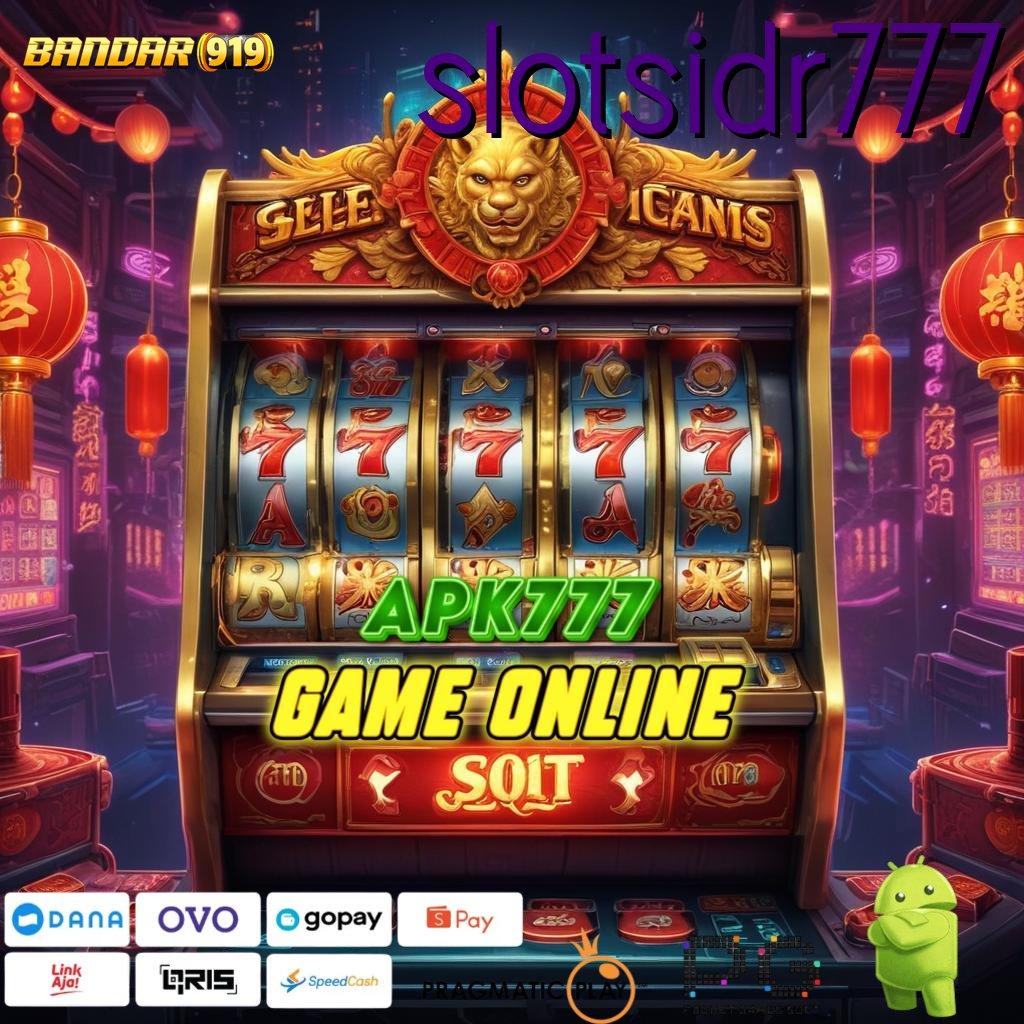 SLOTSIDR777 : RTP Indonesia Tertinggi Bonus Gampang Langsung