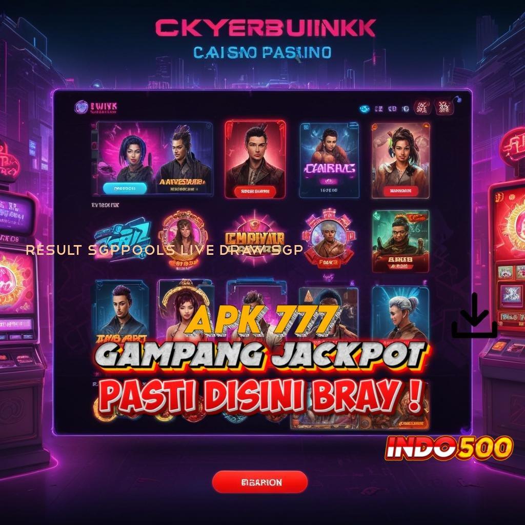 RESULT SGPPOOLS LIVE DRAW SGP Unduh Slot Gacor Dengan Deposit Minimal Cepat