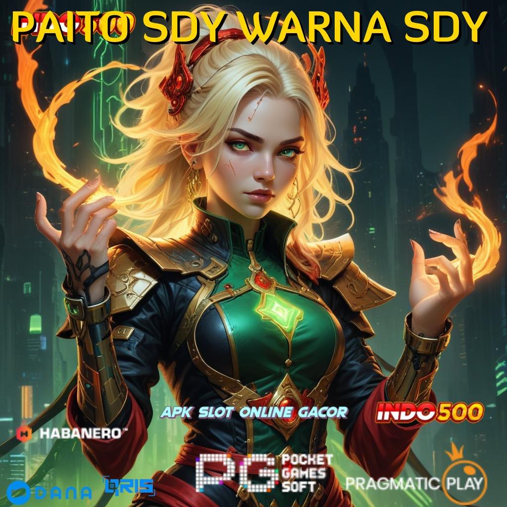 PAITO SDY WARNA SDY 🥇 generator nasib