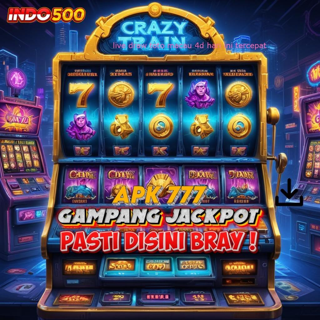 LIVE DRAW TOTO MACAU 4D HARI INI TERCEPAT ➳ Pembaruan APK Bonus Harian Tatanan