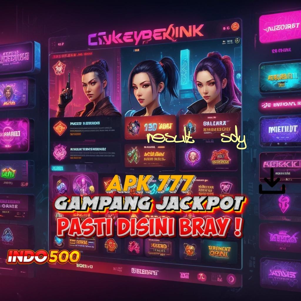 RESULT SDY ➿ ruang diskusi teknologi dengan apk terbaik